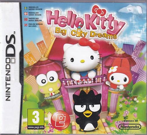 Hello Kitty Big City Dreams - Nintendo DS (A Grade) (Genbrug)